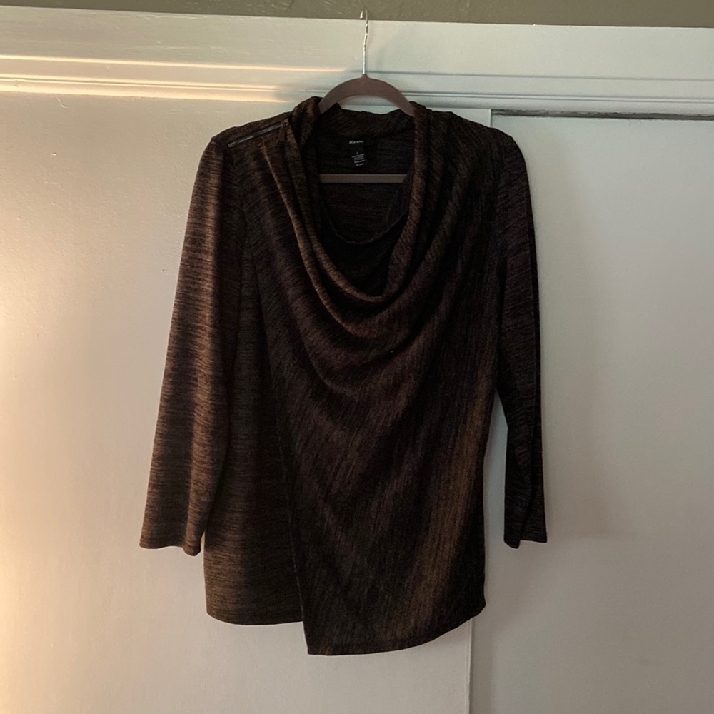 Alfani draped cowl sweater